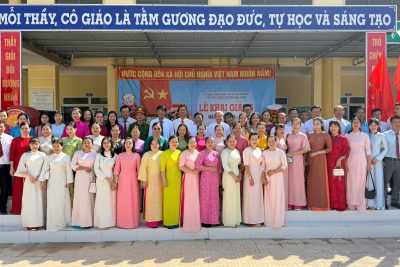 LỄ KHAI GIẢNG NĂM HỌC 2026-2027 TRƯỜNG THCS NGUYỄN BÁ LOAN