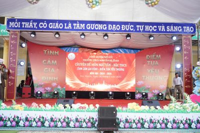 PHÓNG SỰ PTQ VỀ CHUYÊN ĐỀ MÔN NGỮ VĂN TRƯỜNG THCS NGUYỄN BÁ LOAN