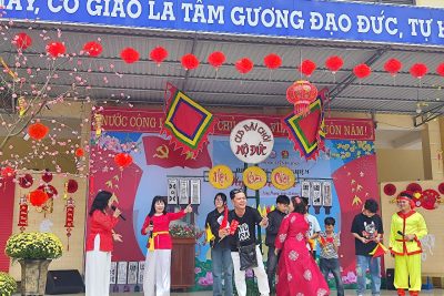 HOẠT ĐỘNG TRẢI NGHIỆM “NGÀY TẾT QUÊ EM” TRƯỜNG THCS NGUYỄN BÁ LOAN NĂM HỌC 2025-2026