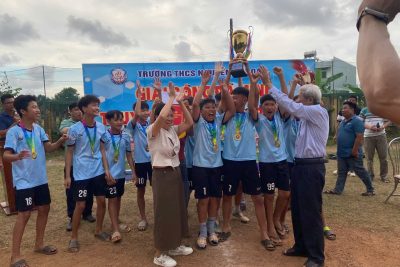 GIẢI BÓNG ĐÁ CẤP TRƯỜNG LẦN THỨ VII NĂM HỌC 2025-2026